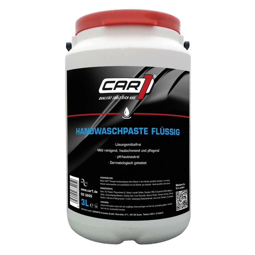 Bild von CAR1-Handwaschpaste fluessig 3 Liter (VPE=1 Stück)